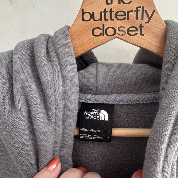 Men’s The North Face Grey Hoodie Large AS - Picture 3 of 4